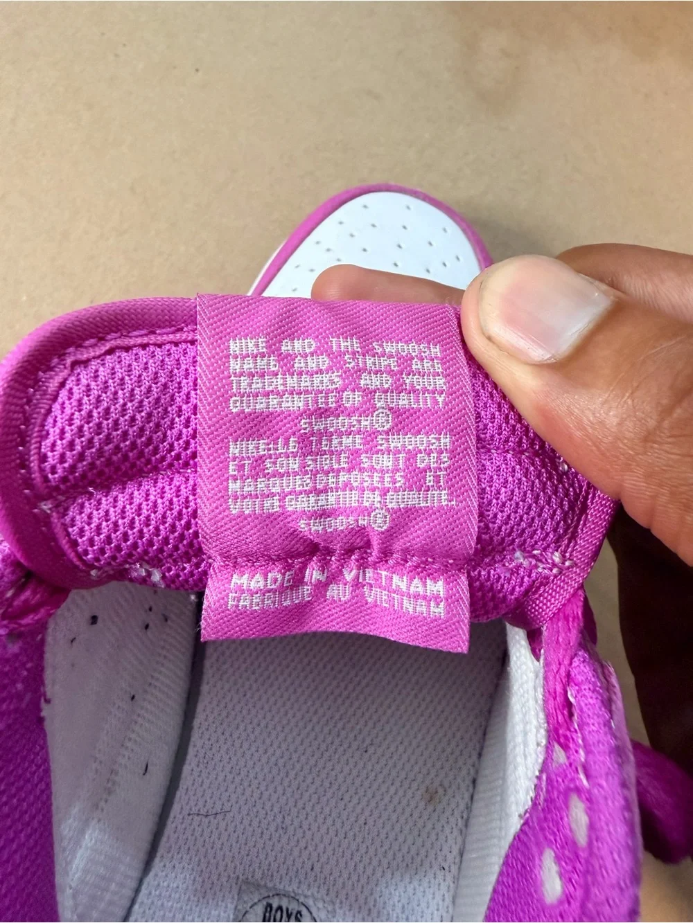 Nike Dunk Low GS Active Fuchsia Pink/White Shoes